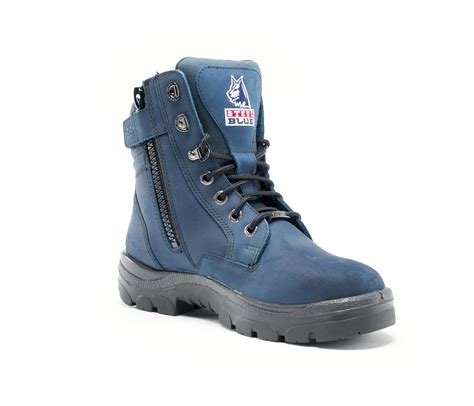 Shop Steel Blue Work Boots & Safety Footwear